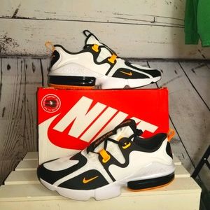 Nwot Nike Air Max Infinity "White Lazer Orange"
